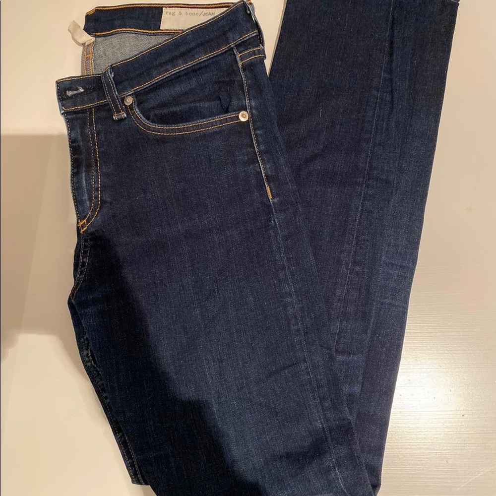 Rag & Bone skinny high rise jean